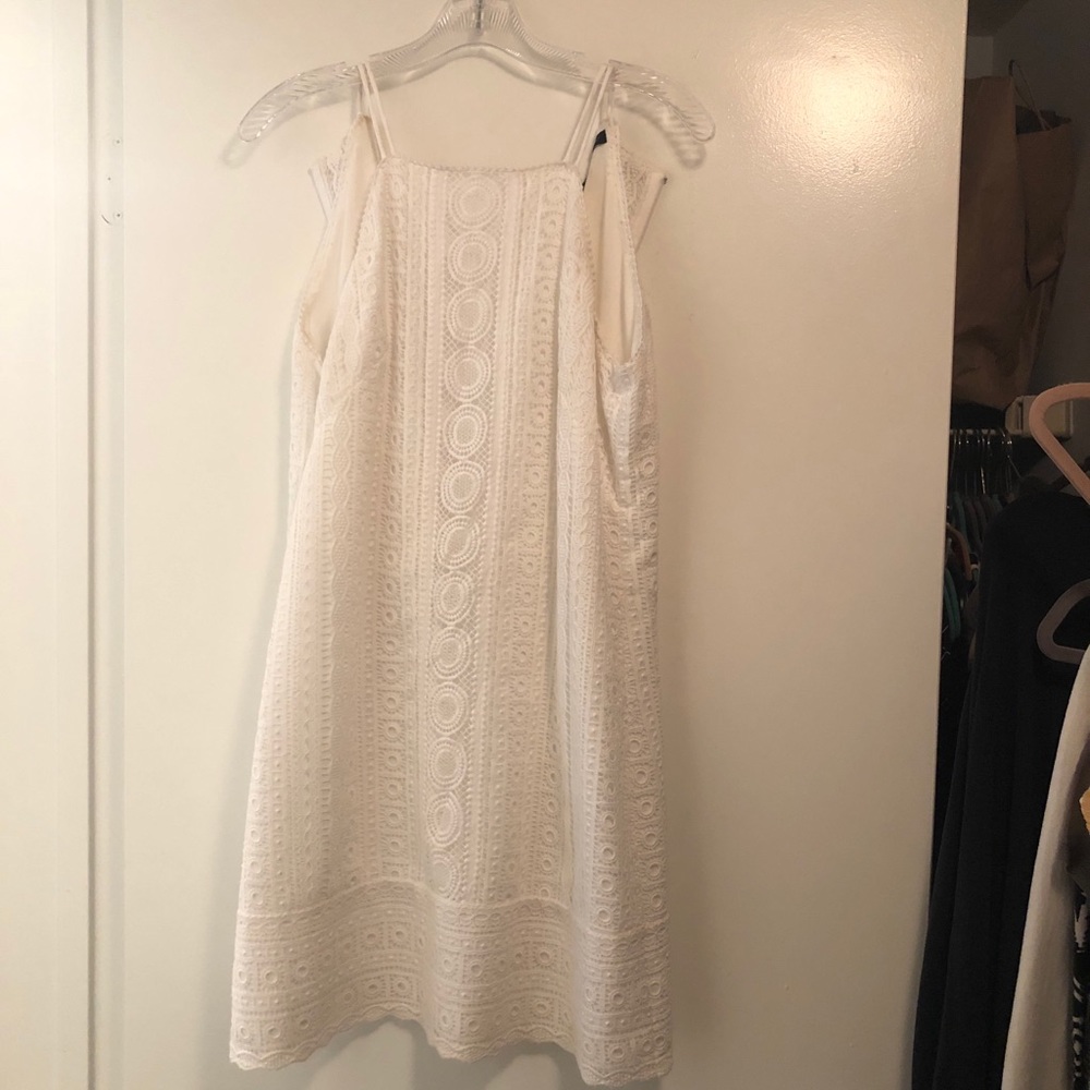 White lace size 6 dress